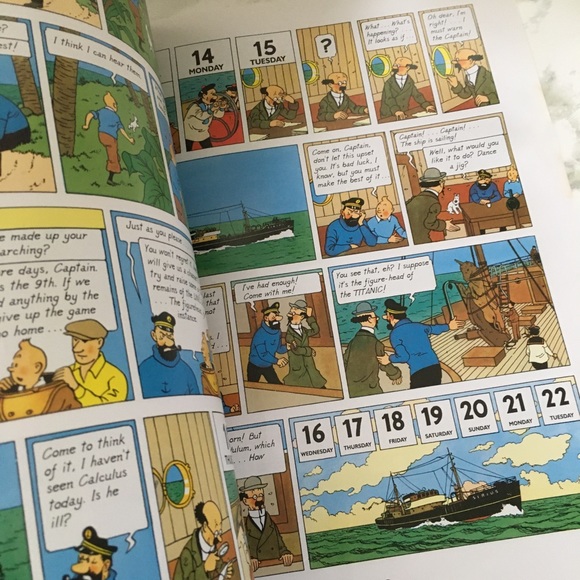 Tintin book - Red Rackham’s Treasure - Picture 3 of 5